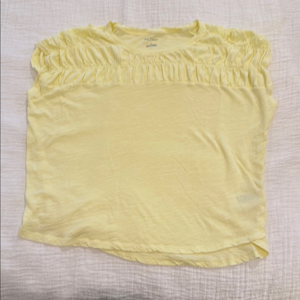 Pilcro Sunny Yellow Blouse